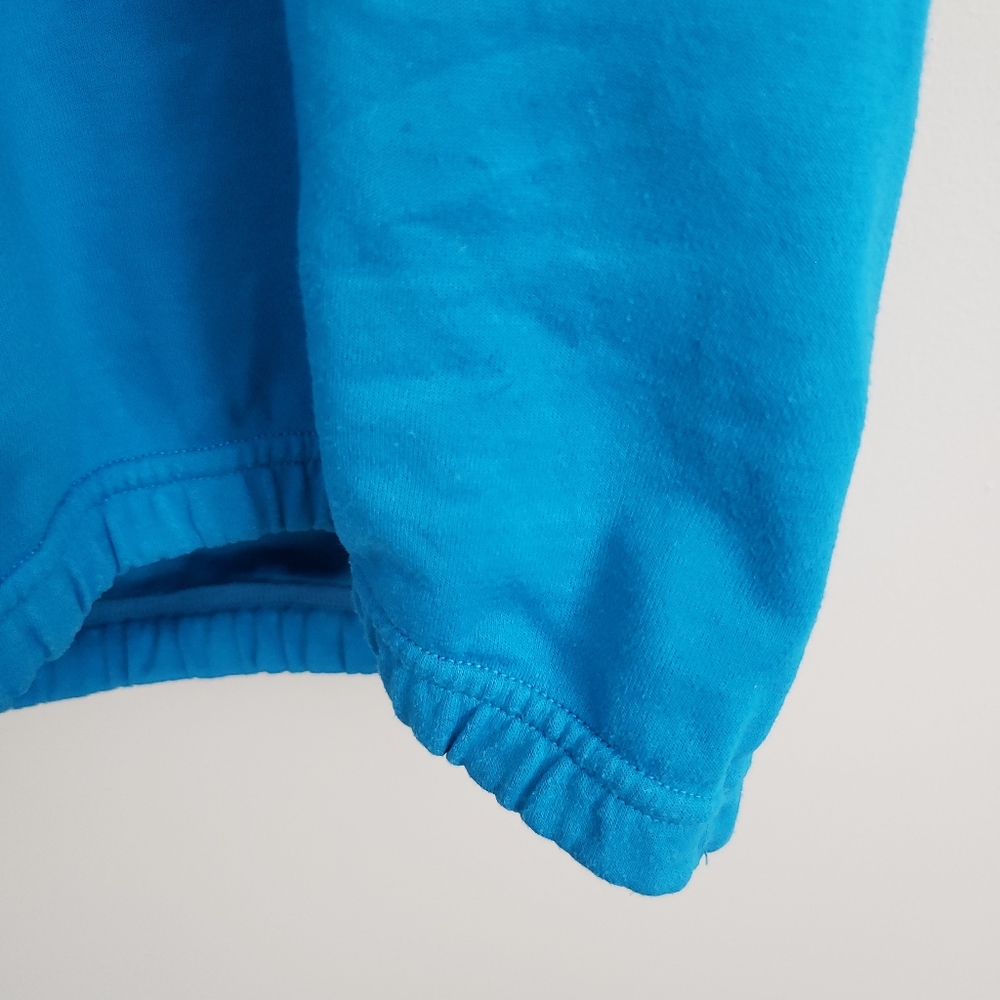 Descente Blue Cycling Shirt 1/4 Zip Back Pocket M - Picture 6 of 7